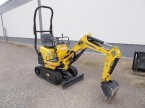 Minibager Yanmar SV08 r.v. 2017  zánovný, 250 mth
