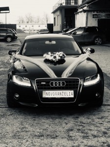 Svadobné vozidlo Audi A5