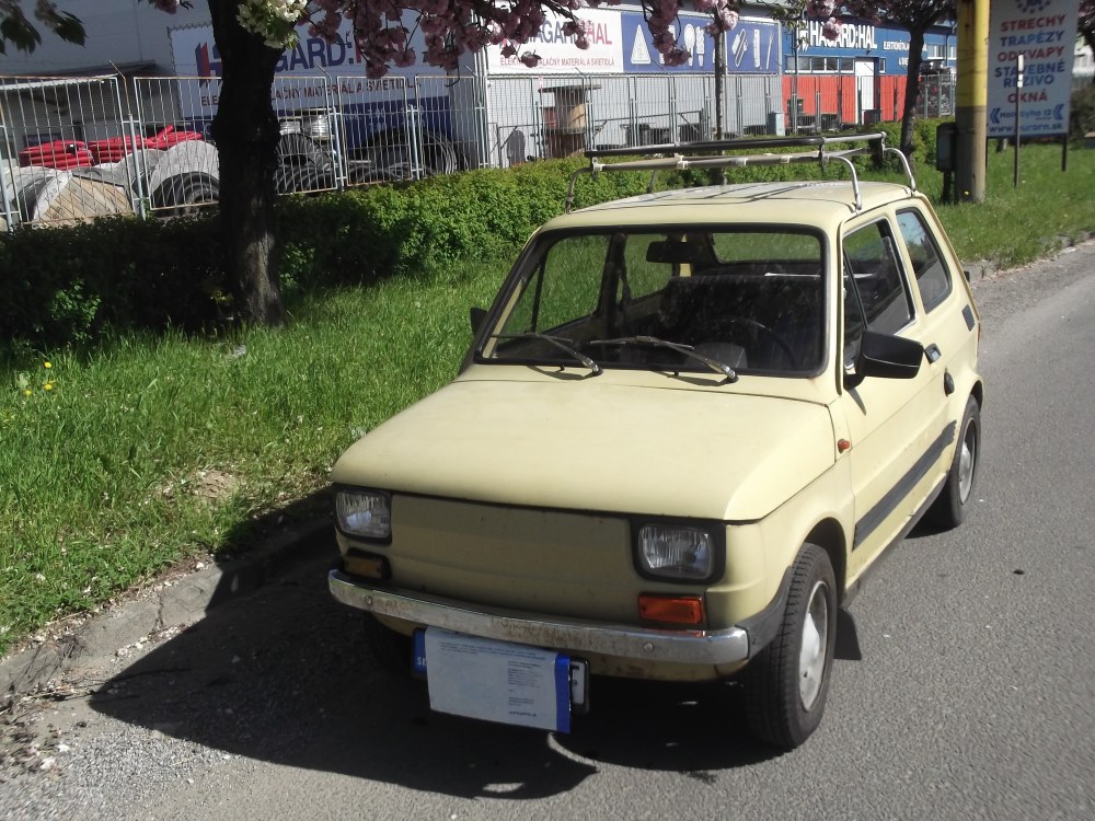 Pradám FIAT 126P veterán 43 ročný