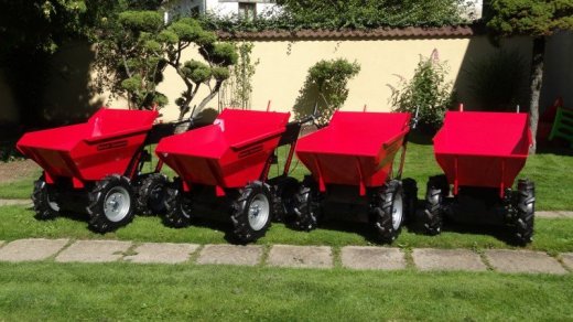 Motorový fúrik - minidumper