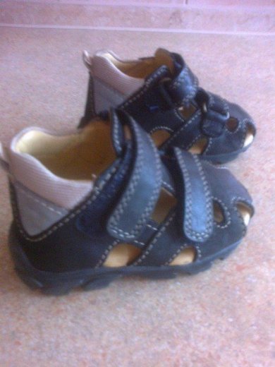 Detske kozene sandalky ELEFANTEN