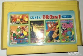 kúpzm famicon sega zlté kazetky