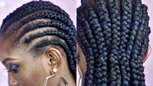 Afrobraids, afrovrkôčiky, cornrows, sew in