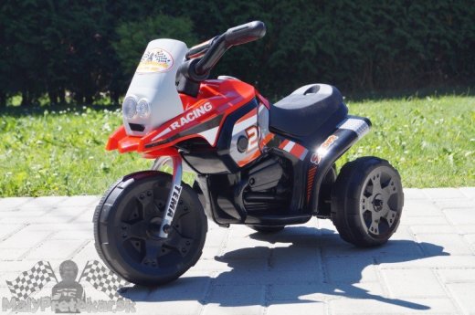 Malá detská elektrická motorka pre deti od 1 roka
