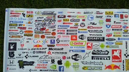 Samolepky , Polepy - CROSS,ENDURO -- TOP CENA