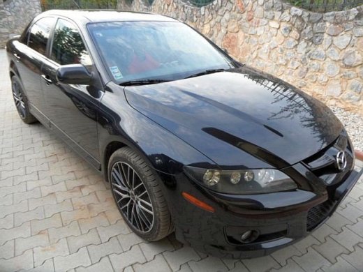 Čierna Mazda 6 MPS 4x4 2.3 r.v. 2006