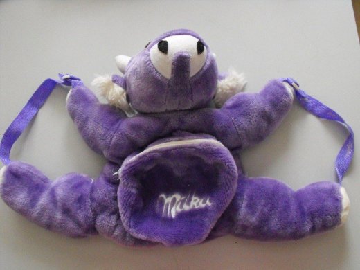 Plyšový ruksak Milka