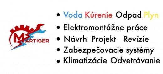 Inštalcentrum MARTIGER - voda, kúrenie, úk ...