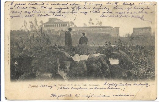 Pohľadnica Rím-Jelšava z r.1909