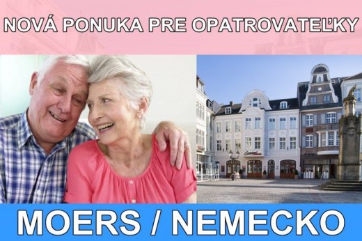 NOVÁ PONUKA PRE OPATROVATEĽKY !!! / NEMECKO