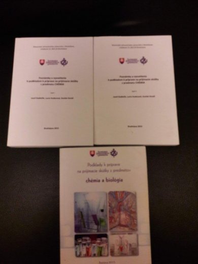 Učebnice na prijímacie konanie medicína