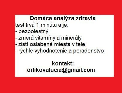 Zdravie je naše bohatstvo