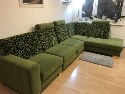 Kvalitná Slovenska rohovú sedačka