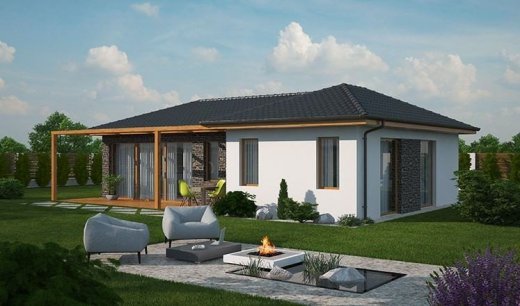 3+kk výstavba nízkoenergetických rodinných domov