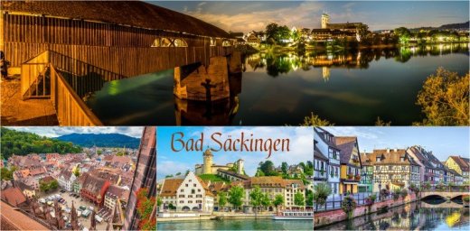 Opatrovanie v peknom meste Bad Säckingen