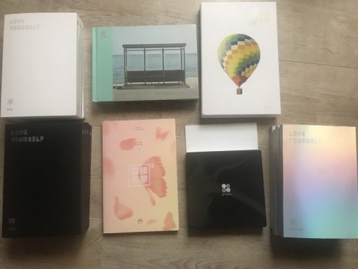 BTS albumy
