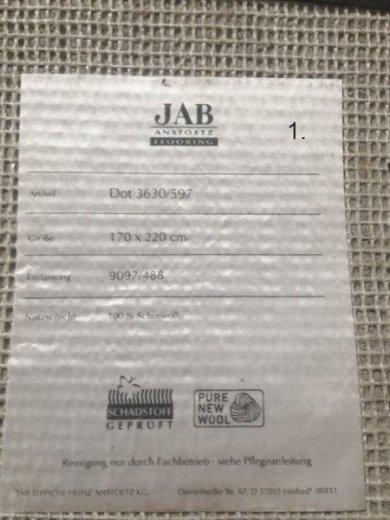 Koberce  značky JAB