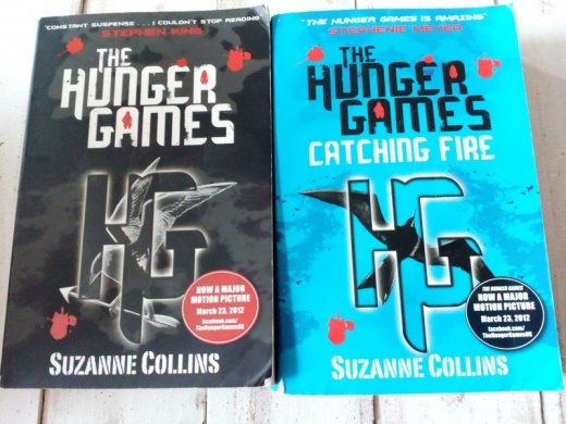 Suzanne Collins - The Hunger Games; Catching Fire