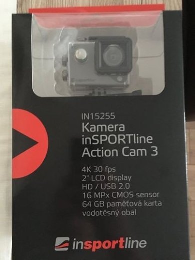 Outdoorová kamera inSPORTline ActionCam III