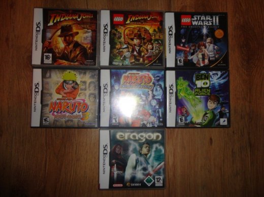 Hry na NINTENDO DS kus za 6€