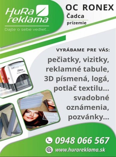 Reklama čadca_hurareklama