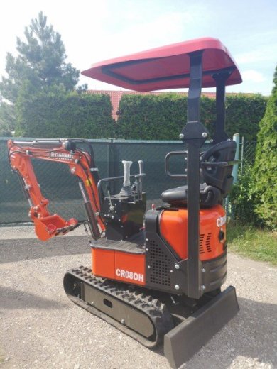 Minibagr, CR08OH s otvírací zadní částí -1000 kg