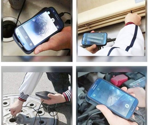 IP67endoskopická kamera pre PC alebo Mobil 5m