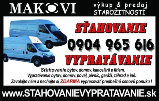 Sťahovanie a vypratávanie