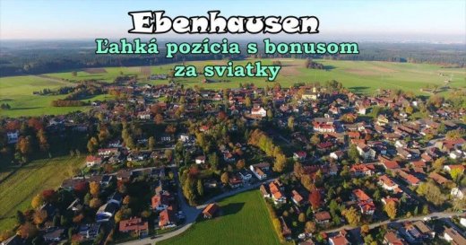 Dobrá ponuka - nenáročné opatrovanie