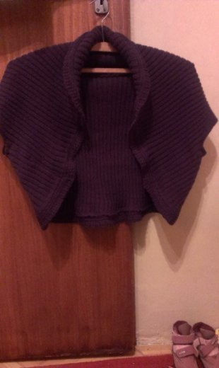 Fialové bolerko L-XL