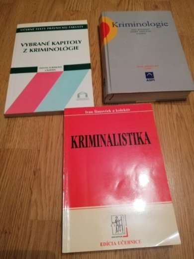 Kriminalistika, kriminologia