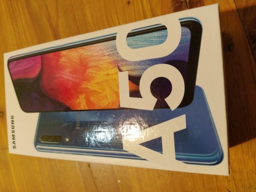 Samsung A50 modrý 4/64gb
