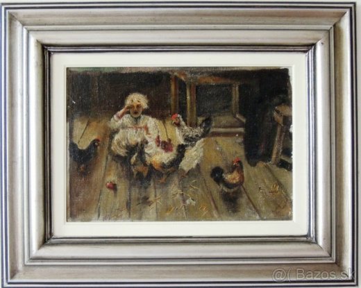 Plačúce dieťa-katalogizovaný obraz.
