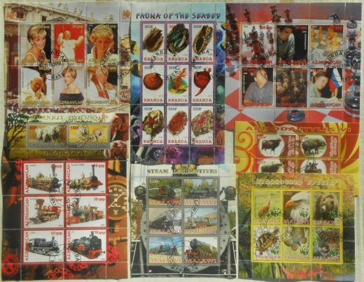 Rozpredaj obrovskej zbierky aršíkov a blokov
