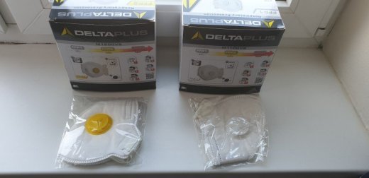 Respirator FFP1 A FFP2