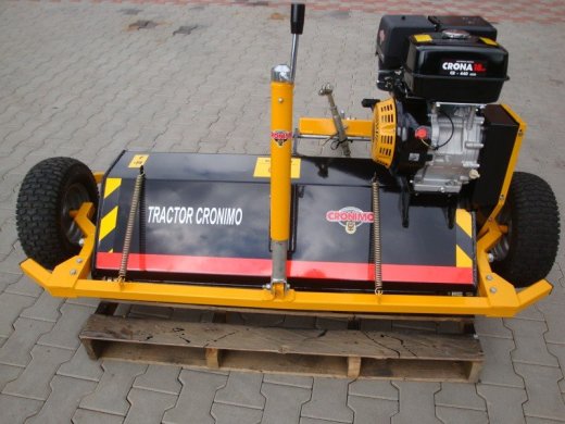 Motorový mulčovač BCQ-120 za čtyřkolku, 18 Hp