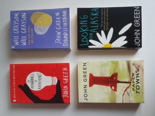 Predám svetoznámu anglickú beletriu od John Green