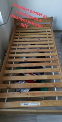Posteľ, len osobný odber Martin