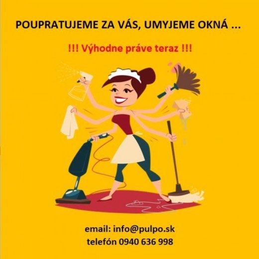 UPRATOVACIE SLUŽBY