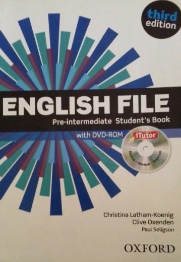 Predám učebnicu anglického jazyka ENGLISH FILE