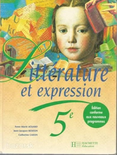 Littérature et expression - 7.ročník ZŠ