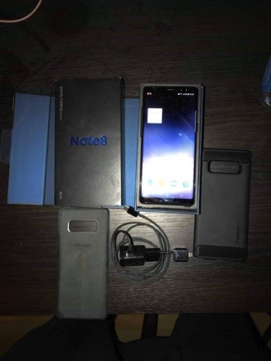 Samsung galaxy note 8 + samsung watch