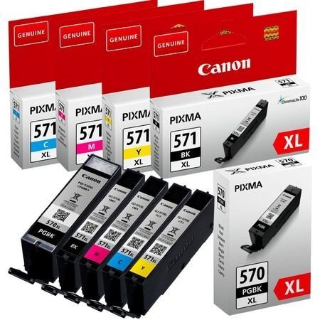 Canon nápne CLI-571 XL
