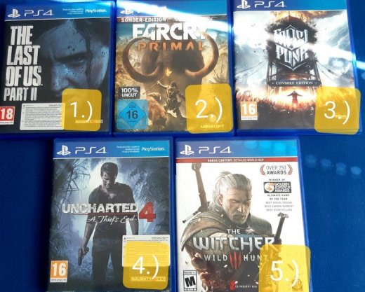 Ps4  Hry skoro nové