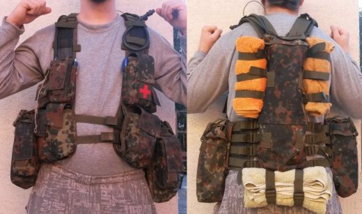 Predám používanú prebytkovú airsoftovú výbavu