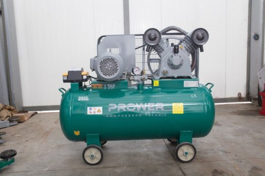 PROWER Piestový kompresor olejový 10BAR, 200l, 4kW