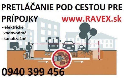 Pretláčanie pod cestu, pretlaky, zemná raketa