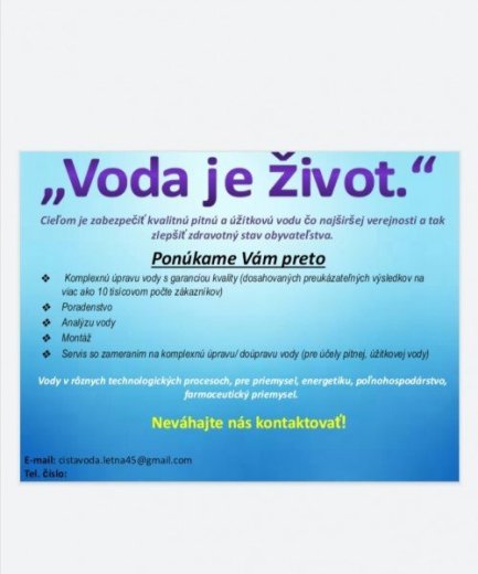 Predaj kvalitných filtrov na vodu