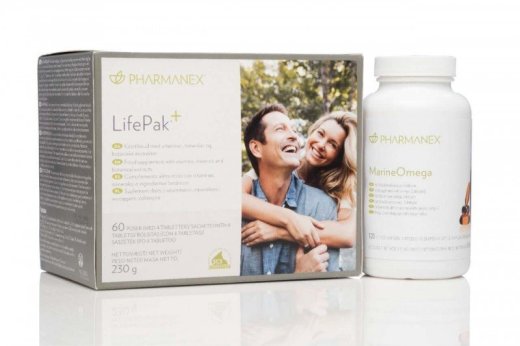 VYPREDAJ NuSkin LifePak+MarineOmega,-55%