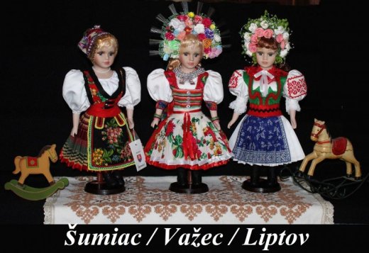 Predám nové Slovenské krojované bábiky